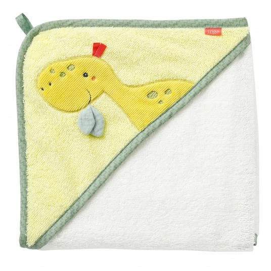 Flash Sale 🎁 Baby Fehn Baby-Kapuzenhandtuch Dino - Happy Dino 🧨 3 Flash Sale 🎁 Baby Fehn Baby-Kapuzenhandtuch Dino - Happy Dino 🧨