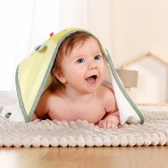 Flash Sale 🎁 Baby Fehn Baby-Kapuzenhandtuch Dino - Happy Dino 🧨 6 Flash Sale 🎁 Baby Fehn Baby-Kapuzenhandtuch Dino - Happy Dino 🧨 - Image 4