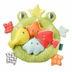 Outlet 🎉 Baby Fehn Badespielzeug Kescher Frosch mit 4 Meeresbewohnern - Plansch & Play 🛒