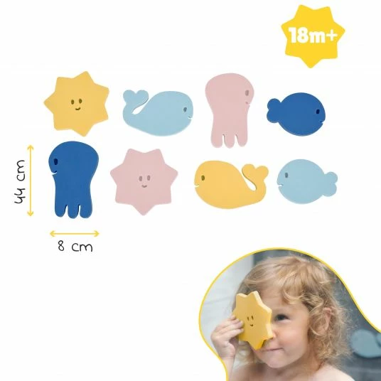 Best Sale ✨ Badabulle Badepuzzle Badespielfiguren 20-teilig - Ocean ✔️ 4 Best Sale ✨ Badabulle Badepuzzle Badespielfiguren 20-teilig - Ocean ✔️ - Image 2