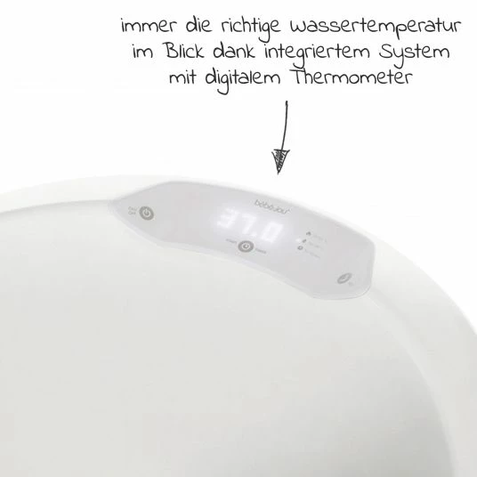Flash Sale 🎉 Bébé-jou Baby-Badewanne Sense Edition - White ⭐ 5 Flash Sale 🎉 Bébé-jou Baby-Badewanne Sense Edition - White ⭐ - Image 3