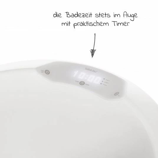 Flash Sale 🎉 Bébé-jou Baby-Badewanne Sense Edition - White ⭐ 6 Flash Sale 🎉 Bébé-jou Baby-Badewanne Sense Edition - White ⭐ - Image 4