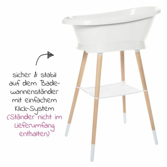 Flash Sale 🎉 Bébé-jou Baby-Badewanne Sense Edition - White ⭐ 7 Flash Sale 🎉 Bébé-jou Baby-Badewanne Sense Edition - White ⭐ - Image 5