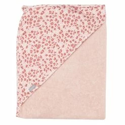 Buy ⌛ Bébé-jou Kapuzenbadetuch 85 x 75 cm - Leopard Pink ⭐