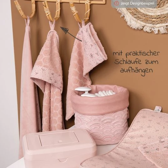 Brand new 🔥 Bébé-jou Kapuzenbadetuch 85 x 75 cm - Wish Pink 😀 5 Brand new 🔥 Bébé-jou Kapuzenbadetuch 85 x 75 cm - Wish Pink 😀 - Image 3