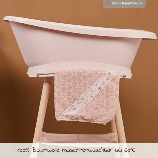 Brand new 🔥 Bébé-jou Kapuzenbadetuch 85 x 75 cm - Wish Pink 😀 6 Brand new 🔥 Bébé-jou Kapuzenbadetuch 85 x 75 cm - Wish Pink 😀 - Image 4