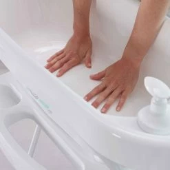 Budget ⭐ Bébé-jou Bath stand Click foldable 103 cm - White 💯 -Bath & Washing Sales bebe jou wannenstander click klappbar 103 cm weiss 220501 d3