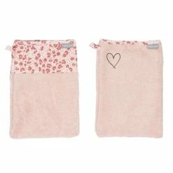 Flash Sale 🌟 Bébé-jou Waschhandschuh 2er Pack - Leopard Pink 🛒