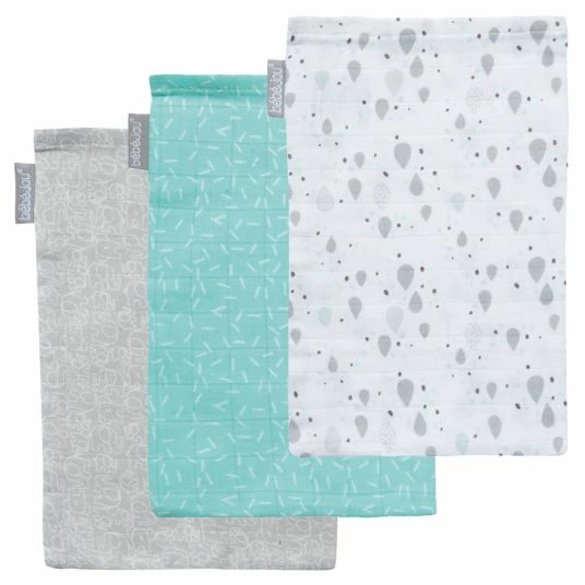 Brand new 🌟 Bébé-jou Waschhandschuh 3er Pack Musselin - Ollie 🥰 3 Brand new 🌟 Bébé-jou Waschhandschuh 3er Pack Musselin - Ollie 🥰