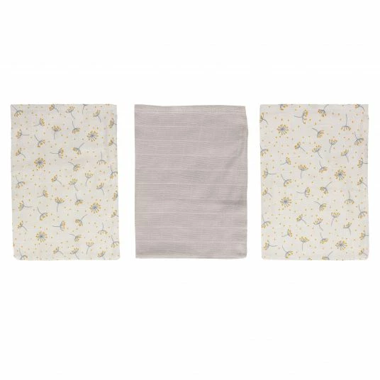 Wholesale ⭐ Bébé-jou Waschhandschuh 3er Pack Musselin - Wish Grey 👍 3 Wholesale ⭐ Bébé-jou Waschhandschuh 3er Pack Musselin - Wish Grey 👍