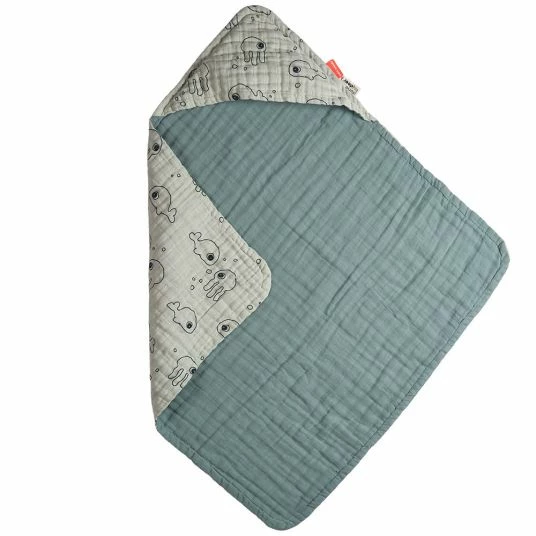 Promo π Done by Deer Kapuzenbadehandtuch - 70 x 70 cm - Sea Friends - Blau π₯ 3 Promo π Done by Deer Kapuzenbadehandtuch - 70 x 70 cm - Sea Friends - Blau π₯