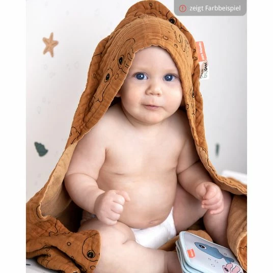 Promo π Done by Deer Kapuzenbadehandtuch - 70 x 70 cm - Sea Friends - Blau π₯ 4 Promo π Done by Deer Kapuzenbadehandtuch - 70 x 70 cm - Sea Friends - Blau π₯ - Image 2