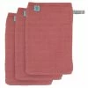 Coupon 👏 Lässig Waschhandschuh 3er Pack Muslin - Rosewood 😍