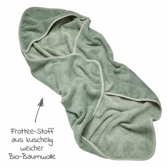Best reviews of π Leander Kapuzen-Badetuch Hoodie aus Bio-Baumwolle - Organic - Sage Green - Collection 2022 π 4 Best reviews of π Leander Kapuzen-Badetuch Hoodie aus Bio-Baumwolle - Organic - Sage Green - Collection 2022 π - Image 2