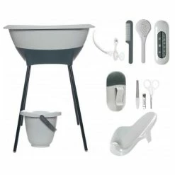 Cheap 🌟 LUMA babycare 9-tlg. Bade- & Pflegeset - Sage Green 🔥