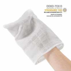 Cheap 🎉 Makian Gauze Washing Glove Pack of 10 - White 🤩 -Bath & Washing Sales makian mull waschhandschuh 10er pack weiss rh 10 d3