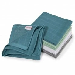 Cheapest 😍 Makian Mull-Waschlappen / Pflegetuch 8er Pack 30 x 30 cm - Patina / Mint ✨