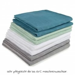 Cheapest 😍 Makian Mull-Waschlappen / Pflegetuch 8er Pack 30 x 30 cm - Patina / Mint ✨ -Bath & Washing Sales makian mull waschlappen pflegetuch 8er pack 30 x 30 cm patina mint hkpmbts 8 d3