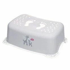 Flash Sale ✨ Nip Tritthocker - Giraffe - Grau 🔔