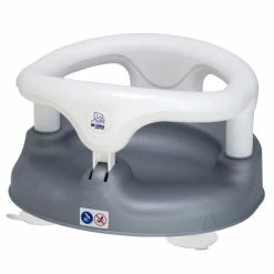 Discount 🎉 Rotho Babydesign Folding baby bath seat - White Silver Grey 🛒