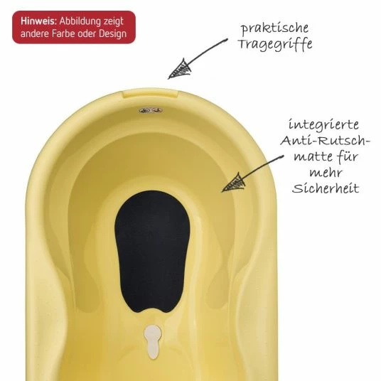 Discount ✨ Rotho Babydesign Baby bathtub top with anti-slip mat - pearl white cream ✔️ 4 Discount ✨ Rotho Babydesign Baby bathtub top with anti-slip mat - pearl white cream ✔️ - Image 2