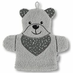 Wholesale 💯 Sterntaler Spiel-Waschhandschuh - Terrybär - Grau 🎉