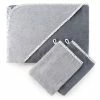 Budget 🔥 Wörner Set of 3 - hood bath towel incl. 2 washing gloves 80 x 80 cm - stars grey 👏