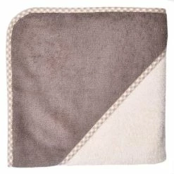 Best Sale ⌛ Wörner Hooded bath towel 80 x 80 cm - Uni Natural Light brown 💯