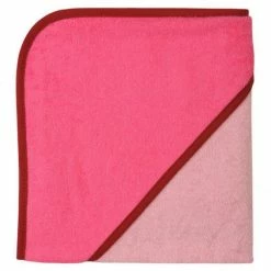 Cheapest ⭐ Wörner Hooded bath towel 80 x 80 cm - Uni Rosa Pink 🔥
