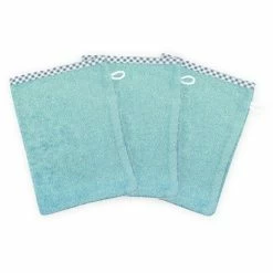 Hot Sale 🌟 Wörner Waschhandschuh 3er Pack - Kristallblau 😉